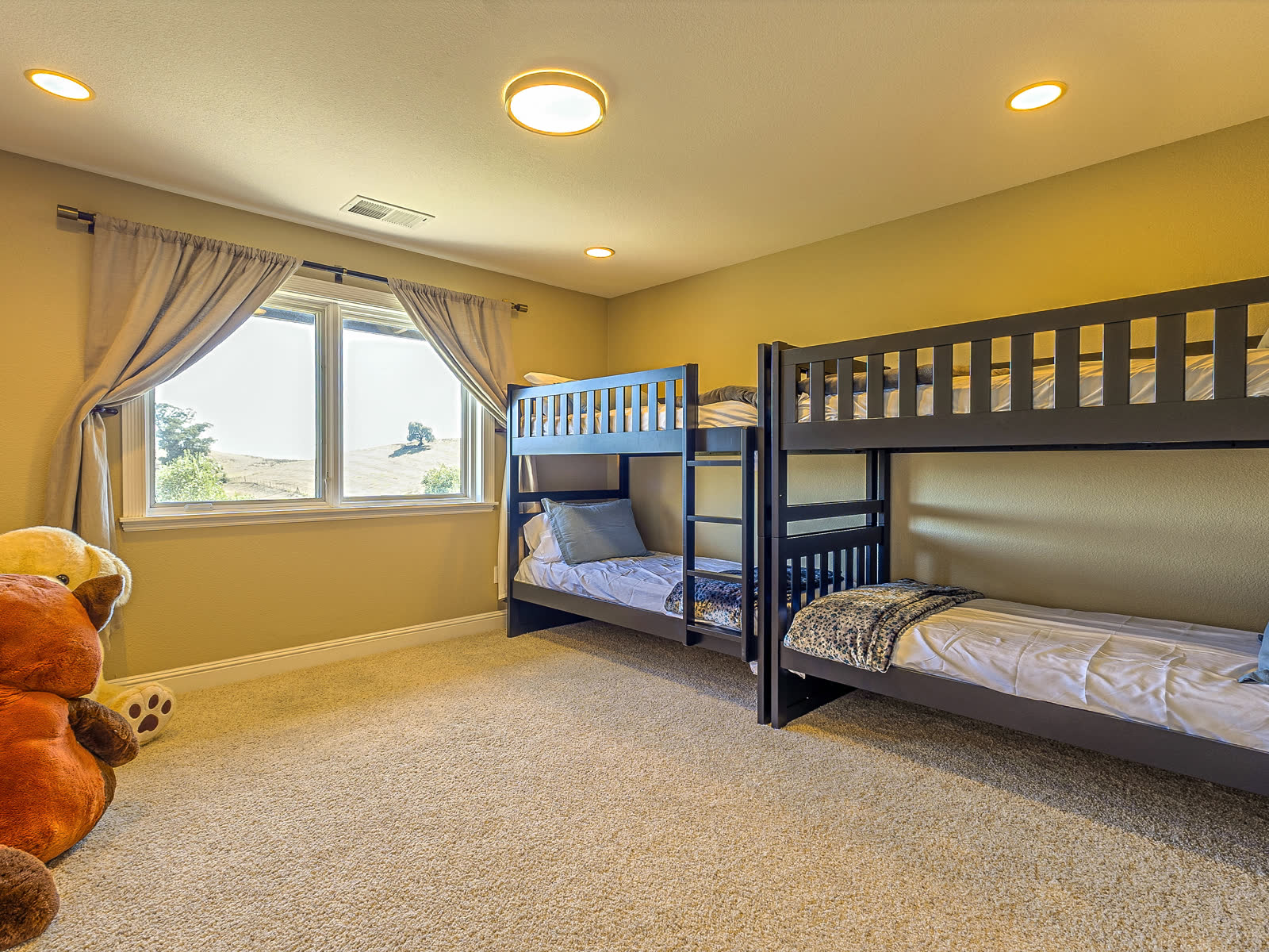 Bedroom six, with bunks for four