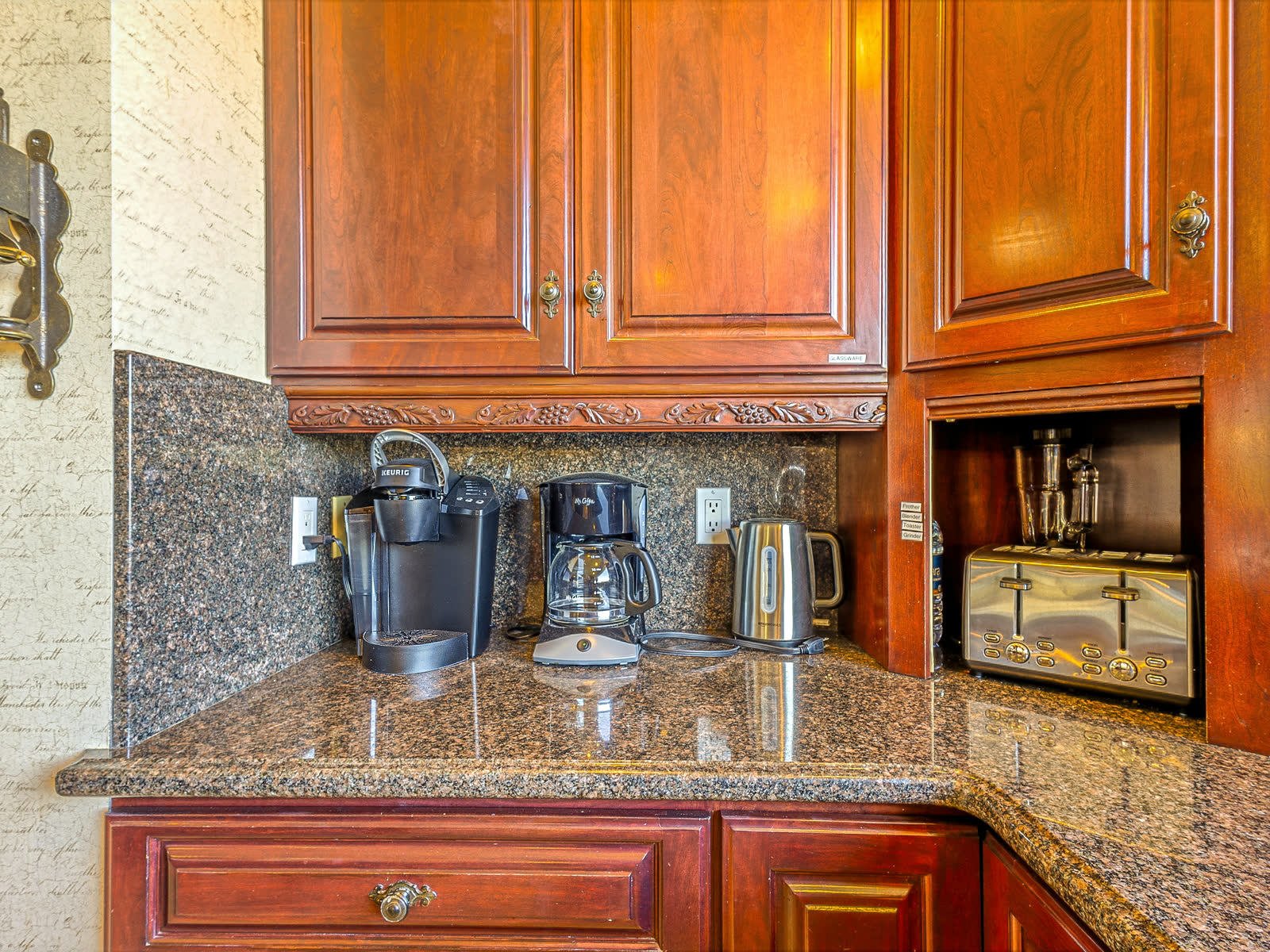 The coffee bar