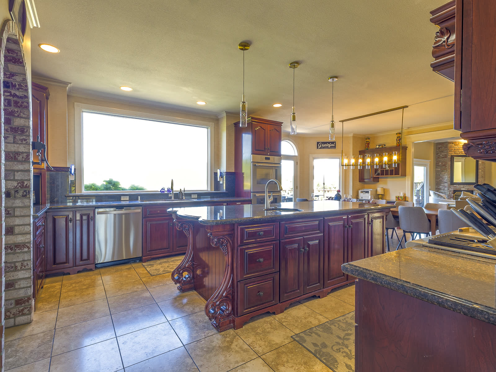 The kitchen